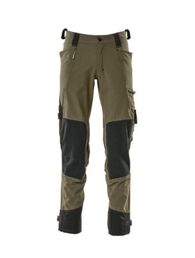 Püksid Mascot Advanced kevlar põlv stretch roheline 82C50 pilt